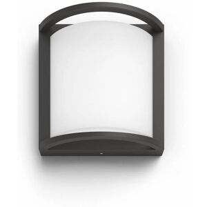 Led Wandleuchte Samondra in Anthrazit 12W 1200lm IP44 - black - Philips