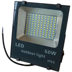 TRADE SHOP TRAESIO Smd schlanker led-scheinwerfer kaltweisses licht 50 100 200 w IP65 50 Watt