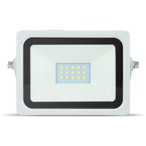 FOREVER Led Fluter 10W 800 Lumen Flutlicht Strahler Außenbeleuchtung Wasserdicht IP65 Neutralweiß (4500K) Helle Sicherheitsbeleuchtung für Garten Hof Garage