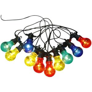 ETC-SHOP Led Lichterkette nirvana Glas für außen Partylichterkette 42 Watt multicolor