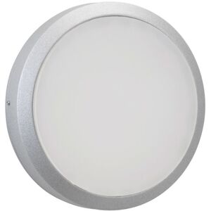 Albert - led Wandleuchte in Silber und Weiß 24W 2400lm IP54 - Silber