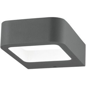 Led Wandleuchte Acqua in Dunkelgrau 5W 280lm IP54 - grey - Nova Luce