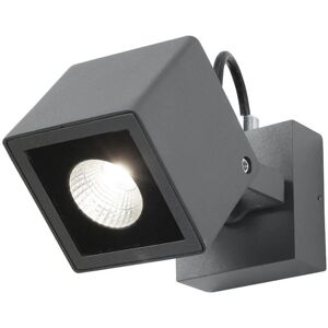 Led Wandleuchte Focus in Dunkelgrau 6W 420lm IP54 - grey - Nova Luce