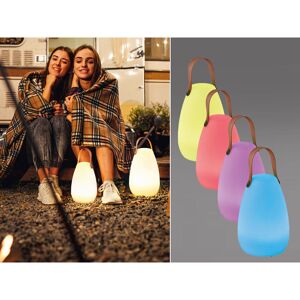 FHL EASY Outdoor Tischlampen 2er set ohne Kabel mit rgb Farbwechsel & Fernbedienung