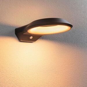 Led Wandleuchte Anela in Anthrazit 12W 700lm IP44 mit - black - Paulmann