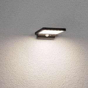 Led Solar Wandleuchte Solveig in Schwarz 4,8W 280lm IP44 - black - Paulmann