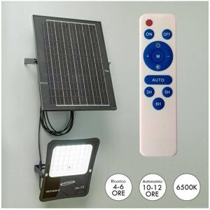 TRADE SHOP TRAESIO Solarpanel strahler IP65 dämmerungsschalter dimmbar 50 100 200 300W 300 Watt