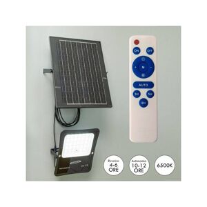 TRADE SHOP TRAESIO Solarpanel strahler IP65 dämmerungsschalter dimmbar 50 100 200 300W 100 Watt