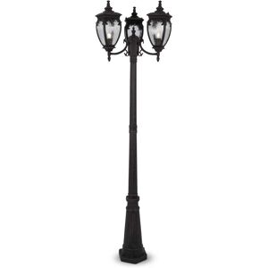 MAYTONI Stehleuchte Kandelaber Wegeleuchte Standlampe Gartenlampe Bronze Antik h 239 cm