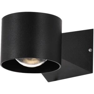 V-TAC LED-Wandleuchten - Rund - IP65 - Schwarzes Gehäuse - 5 Watt - 500 Lumen - 4000K