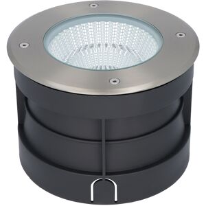 HOFTRONIC™ Sonnie LED Gartenstrahler Edelstahl - Rund - 4000K Neutral weiß - 20 Watt - IP67 wasserdicht für den Außenbereich - 3 Jahre Garantie