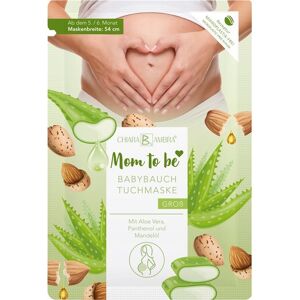 Chiara Ambra Collection Mom To Be Aloe Vera, Panthenol & MandelölBabybauch Tuchmaske Groß