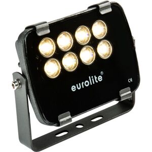 EuroLite LED IP FL-8 3000K 30° IP 56, 8x1W Garden Light Scheinwerfer Flutlicht LED Fluter