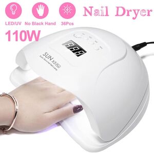 Pheaton Nail Professionelle Sun X5 Plus Uv-Licht 110w Led Nagellampe Trockner Auto Sensing Gelpoliermittel-Härtungsmaschine