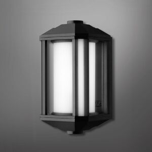 Elstead Lighting Castelle Wandleuchte, QN-CASTELLE-S-BLK,