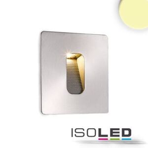 Fiai IsoLED LED Wandeinbauleuchte eckig 3,6W warmweiß CREE edelstahl IP65 EEK G [A-G]