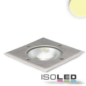 Fiai IsoLED LED Bodeneinbaustrahler eckig 7W COB 500lm 90° warmweiß 230V EEK G [A-G]