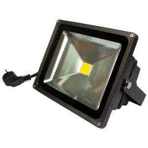 SYNERGY21 LED Fluter Outdoor 50W blau dimmbar ESG IP65 schwarz EEK G [A-G]