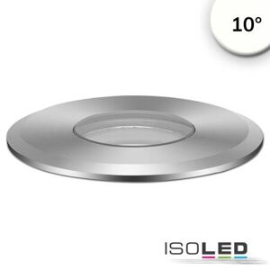 Fiai IsoLED ISOLED Bodeneinbaustrahler rund 55mm Edelstahl 12-24V IP67 3W 10° neutralweiß...