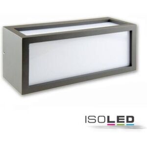 Fiai IsoLED LED Wandleuchte BOX-II anthrazit Sockel E27 IP54 exkl. Leuchtmittel