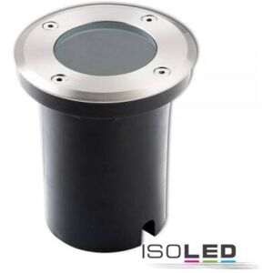 Fiai IsoLED Bodeneinbaustrahler Aluminium rund GU10 IP67 108mm Außenmaß