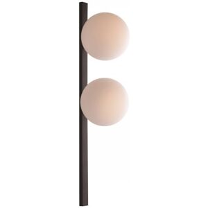 Luce Design Pluto 9110 AP2 Nero Wandleuchte 2-flammig ECO Light