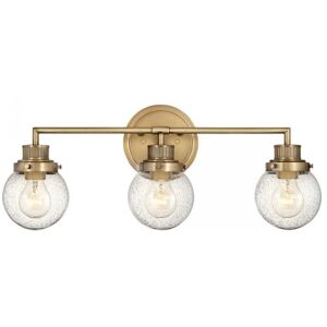 Elstead Lighting Elstead Poppy Wandleuchte 3-flammig Messing E27 IP44