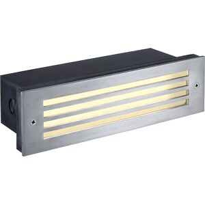 SLV Brick Mesh Led Edelstahl 316 Wandeinbauleuchte, 4w Led, Warm-Weiss, Ip54 - Einbauleuchten (Outdoor)