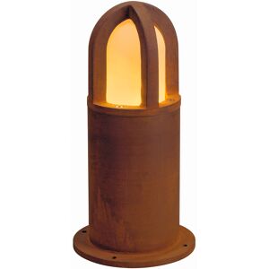 SLV RUSTY® CONE 40, Outdoor Standleuchte, TC-DSE, IP54, rund, stahl gerostet, Ø/H 15/40 cm, max. 11W - 229431