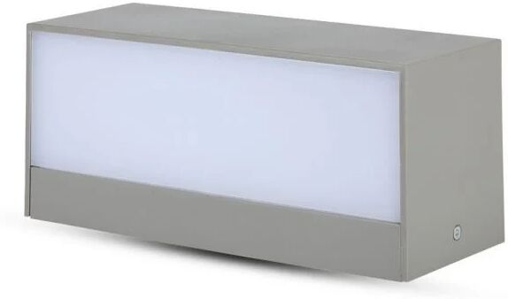 V-TAC LED Wandleuchte 12 Watt Grau 3000K Doppelseitig leuchtend IP65