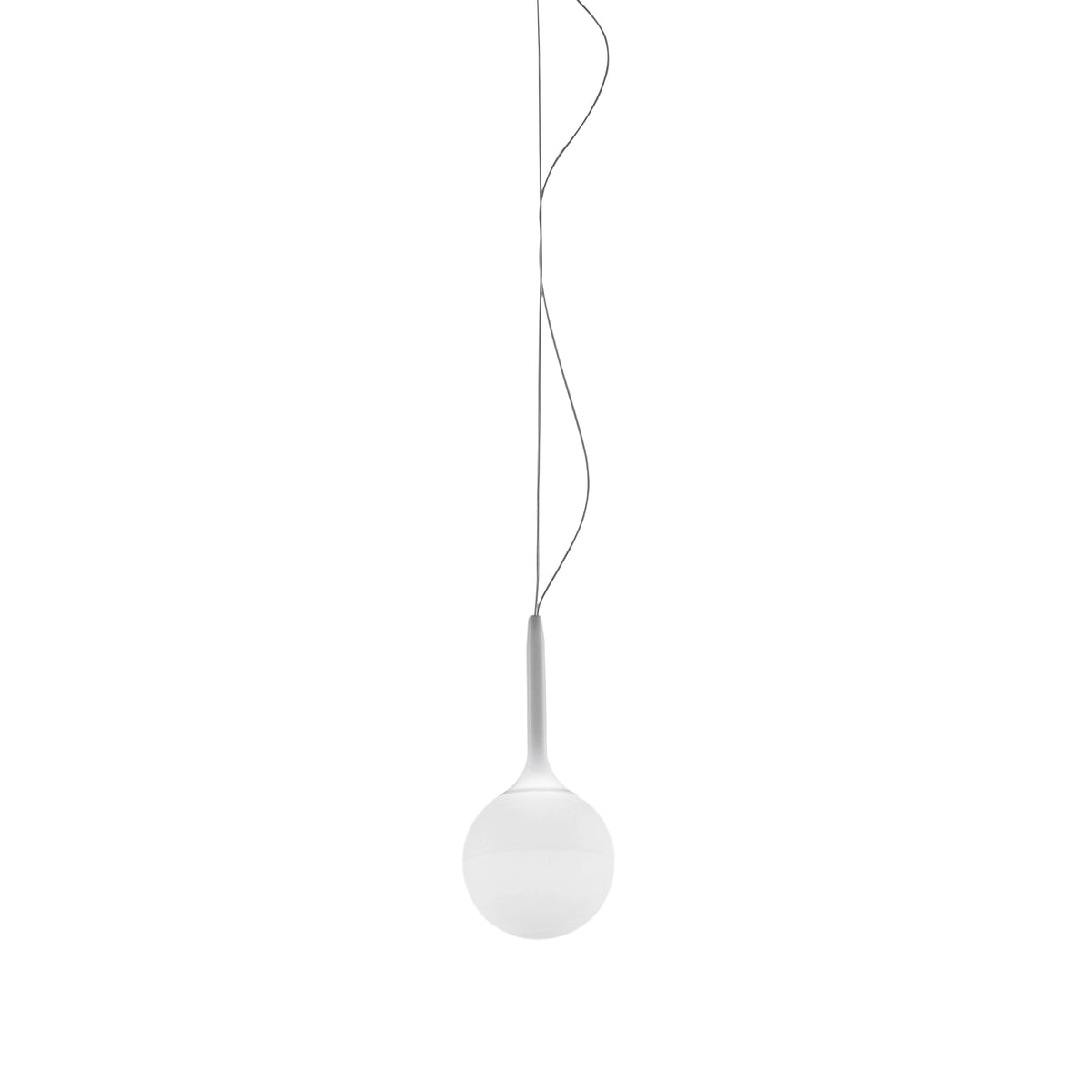 Artemide - Castore Pendelleuchte Ø 14 cm, weiß