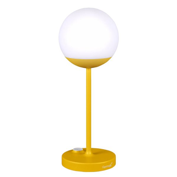 Fermob Mooon! Lampe Ã˜15x41 cm Aluminium/Polyethylen Gelb