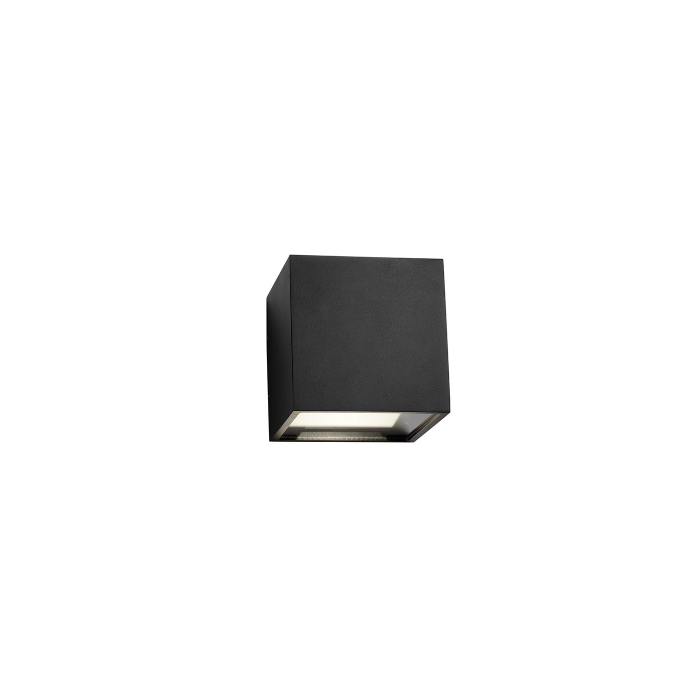 Light-Point Cube XL Up/Down LED, schwarz