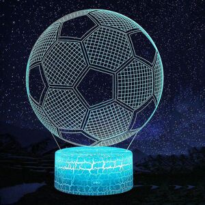 Novoka fodbold 3d lys