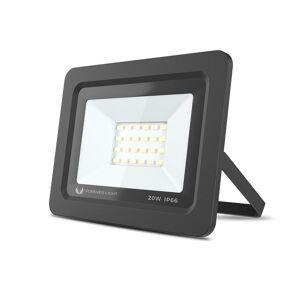 Mobil o Teknik LED Stål spotlight / Projektør, 20w (105w) Udendørs godkendt