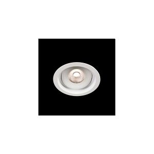 CSDK-SL LED-downlight Level Quick ISO Hvid 3000K, 550 lm, Ra>90, 3SDCM, 36°, 6W, IP44. Fasedæmpbar driver inkluderet.