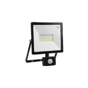 Maclean floodlight LED floodlight with Maclean motion sensor, slim 50W, 4000lm, cold white color (6000K), IP44, MCE650 CW PIR