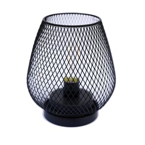 Metal Cage LED Lantern Batteridrevet Trådløs Accent Light med