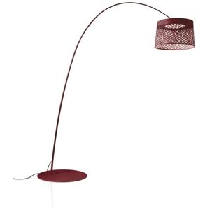 Foscarini Twiggy Grid Gulvlampe LED H: 205-215cm - Karmin