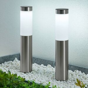 Lindby Sirita LED-solcellelampe m. jordspyd, 2 stk