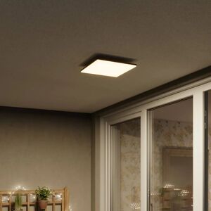 Lucande Kvadratisk LED-loftslampe Henni udendørs