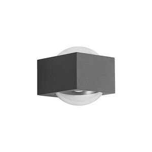Lucande - Almos LED Up/Down Udendørs Væglampe Dark Grey