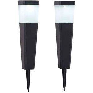 Lindby - Hadrias Solcelle Lampe Black/White