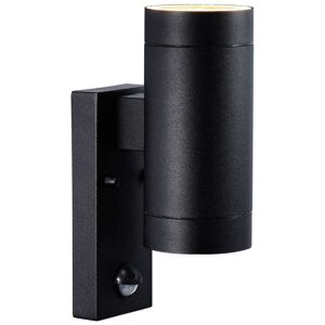 Nordlux - Tin Maxi Double Væglampe w/Sensor Black