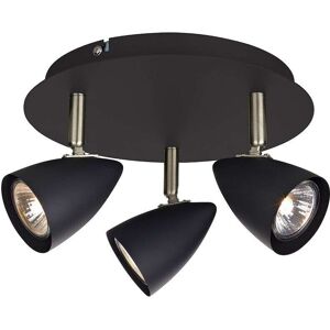 Markslöjd - Ciro 3 Loftlampe Black/Steel