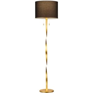 Trio Lighting Nandor Gulvlampe, Guld