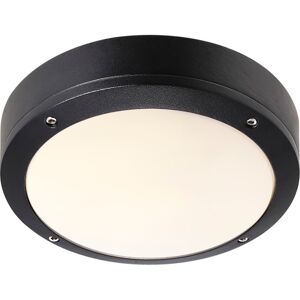 Nordlux Desi Udendørs Plafond, Sort, Ø22 Cm  Sort