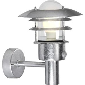 Nordlux Lønstrup 22 Udendørs Væglampe Med Sensor  Galvaniseret