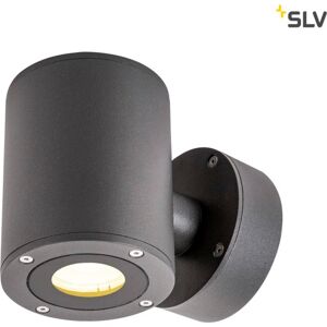 SLV Væglampe Sitra, Op/ned, Led 3000k, 488 Lumen, Antracit, Ip44