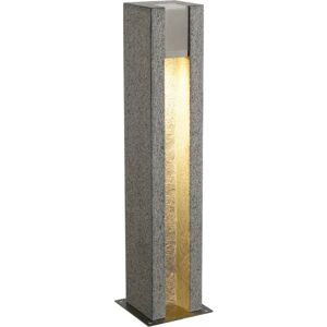 SLV Arrok Slot Gu10 Floor Lamp Firkantet Granit Salt & Pepper  Krom